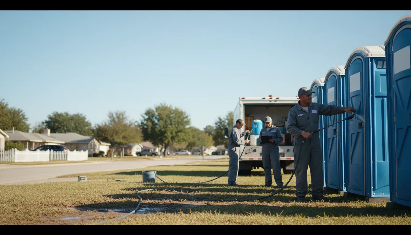Long-Term Portable Toilet Rental in Wheatland, IA near me